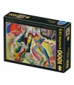 Puzzle da 1000 Pezzi - Wassily Kandinsky: Painting with Red Spot