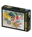 Puzzle da 1000 Pezzi - Wassily Kandinsky: Dominant Curve