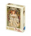 Puzzle da 1000 Pezzi - Alphonse Mucha: Reverie