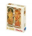 Puzzle da 1000 Pezzi - Alphonse Mucha: Moët & Chandon - Imperial and White Star