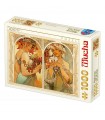 Puzzle da 1000 Pezzi - Alphonse Mucha: Fruit and Flower