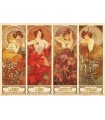 Puzzle da 1000 Pezzi - Alphonse Mucha: The Precious Stones