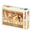 Puzzle da 1000 Pezzi - Alphonse Mucha: Seasons 3