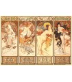 Puzzle da 1000 Pezzi - Alphonse Mucha: Seasons 3