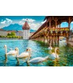 Puzzle da 1000 Pezzi - Chapel Bridge, Lucerne, Switzerland