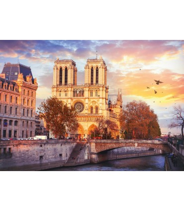Puzzle da 500 Pezzi - Notre Dame, Paris, France