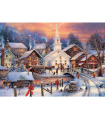 Puzzle da 1000 Pezzi - Bianco Natale