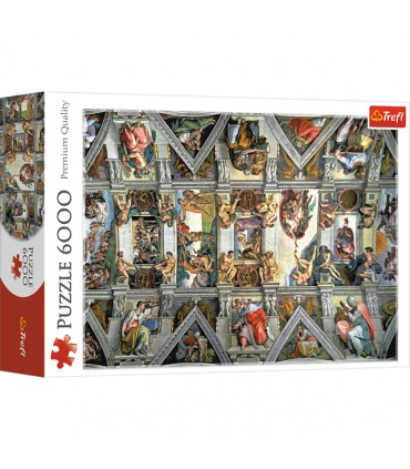 Puzzle da 6000 Pezzi - Sistine Chapel Ceiling