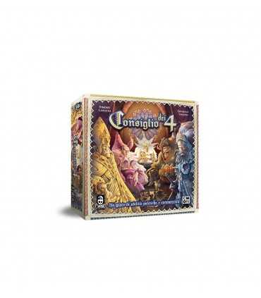 Consiglio dei Quattro - Nuova Edizione | Gioco da Tavolo Strategico 2-4 Giocatori, 60 Minuti, di Simone Luciani e Daniele Tascin