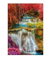 Puzzle da 1000 Pezzi - Colorful Thai falls