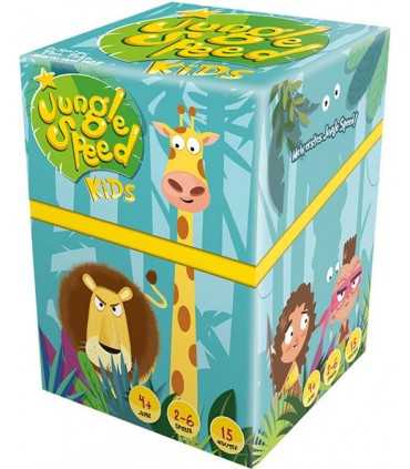 Jungle Speed Kids - Gioco Educativo per Bambini 4+ | Sfida di Riflessi per 2-6 Giocatori | Divertente e Stimolante Asmodee