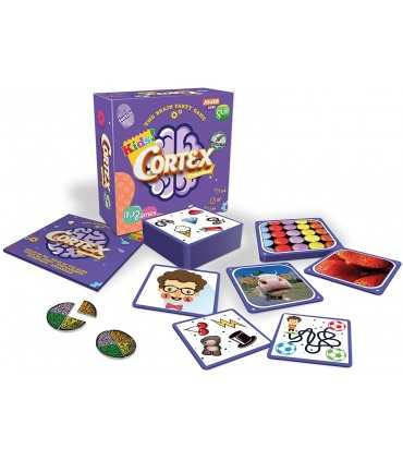 Cortex Challenge Kids di Asmodee - Gioco Educativo per Bambini 6+ | Sfide di Memoria, Logica e Destrezza per 2-6 Giocatori