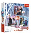 3 Puzzle in 1 - Frozen II