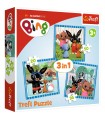 3 Puzzle in 1 - Bing: Divertimento con gli Amici