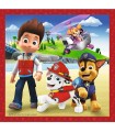 3 Puzzle in 1 - Paw Patrol: Cani Felici