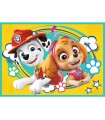 4 Puzzle in 1 Paw Patrol Happy Paw Patrol Team