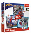 3 Puzzle in 1 - Spider-Man: Spider Friends