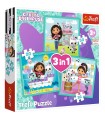 3 Puzzle in 1 - Gabby's Dollhouse