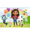 Puzzle da 60 Pezzi XXL Super Shape - Gabby's Dollhouse: Happy Friends of Gabby