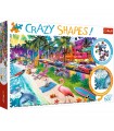 Puzzle da 600 Pezzi Crazy Shapes - Miami Beach