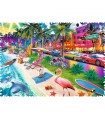 Puzzle da 600 Pezzi Crazy Shapes - Miami Beach