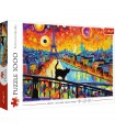 Puzzle da 1000 Pezzi - Cat in Paris