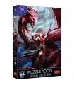 Puzzle da 1000 Pezzi - Premium Plus - Fantasy Collection by Anne Stokes: Scarlet Mage