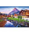 Puzzle da 1000 Pezzi - Premium Plus - Photo Odyssey: Alpine Village, Switzerland