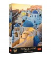 Puzzle da 1000 Pezzi - Premium Plus - Photo Odyssey: Town of Oia, Santorini