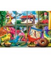 Puzzle da 1000 Pezzi - Premium Plus - Tea Time: World of Birds