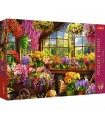 Puzzle da 1000 Pezzi - Premium Plus - Tea Time: Preparations for Spring