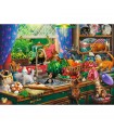 Puzzle da 1000 Pezzi - Premium Plus - Tea Time: Troublemaker Kittens
