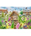 Puzzle da 1000 Pezzi - Premium Plus - Tea Time: A Home for Bees