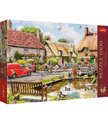 Puzzle da 1000 Pezzi - Premium Plus - Tea Time: Summer Village