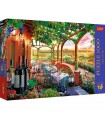 Puzzle da 1000 Pezzi - Premium Plus - Tea Time: Italian Vineyard