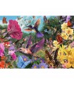Puzzle da 1000 Pezzi - Premium Plus - Tea Time: Hummingbird Garden