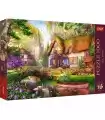 Puzzle da 1000 Pezzi - Premium Plus - Tea Time: The Woodland Cottage