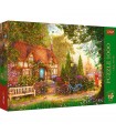 Puzzle da 1000 Pezzi - Premium Plus - Tea Time: Thatched Cottage