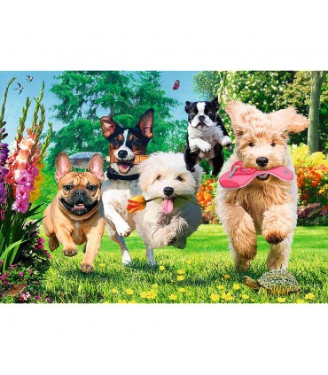 Puzzle da 1000 Pezzi - Premium Plus - Tea Time: Here Comes Trouble!