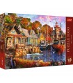 Puzzle da 1000 Pezzi - Premium Plus - Tea Time: Seaside Harbour