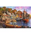 Puzzle da 1000 Pezzi - Premium Plus - Tea Time: Seaside Harbour