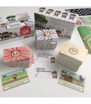 Il Trauma del Tram - Party Game di Dilemmi Morali e Umorismo per 3-13 Giocatori, 15 Minuti di Divertimento!