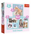 3 Puzzle in 1 - Sweet Animals