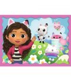 4 Puzzle in 1 - Gabby's Dollhouse: Gabby's Adventures