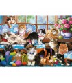 Puzzle da 500 Pezzi - Cat Family