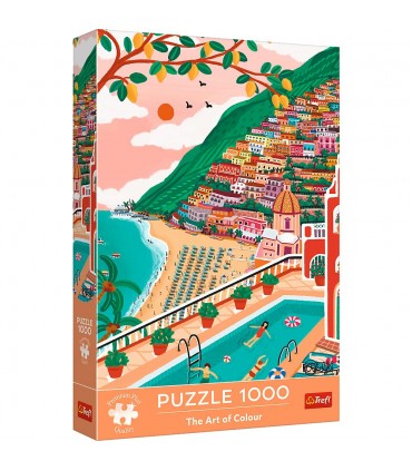 Puzzle da 1000 Pezzi - Premium Plus - Modern: Positano, Italy