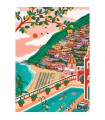 Puzzle da 1000 Pezzi - Premium Plus - Modern: Positano, Italy