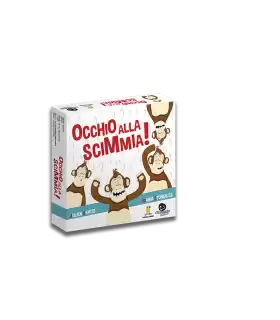 Occhio alla Scimmia - Gioco di Mimo Divertente per Famiglie e Amici, 4-16 Giocatori, 15 Minuti, Età 8+ - Divertimento Assicurat