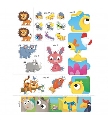 Sticker Scintillanti - Animali