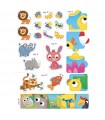 Sticker Scintillanti - Animali